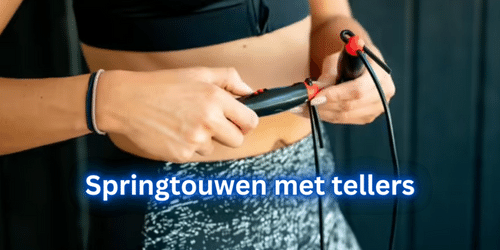 Springtouwen met tellers