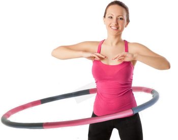 fitness hoepel oefenen