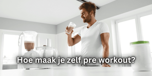 pre workout shake maken