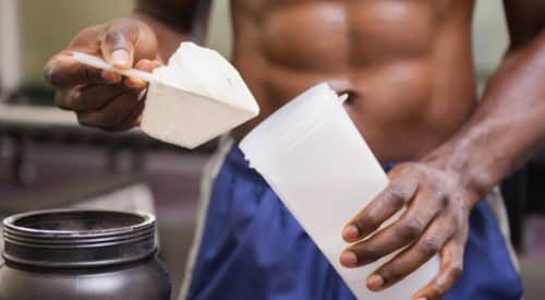 Weight gainer doseren